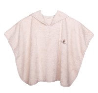 Poncho de Bain Beige